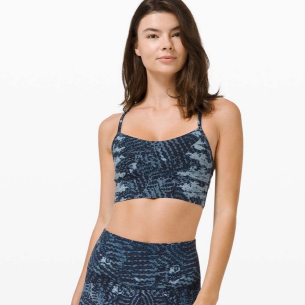Lululemon Flow Y Bra Long Line Nulu